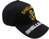 US Military Navy Shellback Black Adjustable Baseball Hat Cap