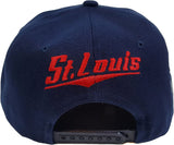 St Louis City Jumbo Logo Style Snapback Cap (Blue)