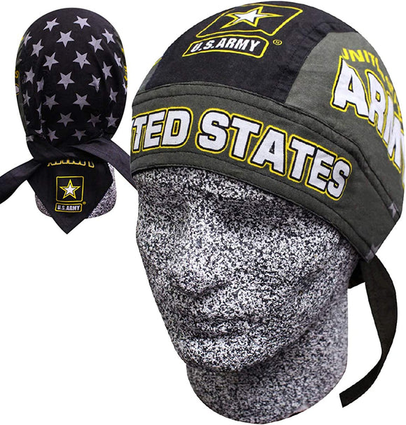 Danbanna Combat Stars Army Headwrap Doo Rag Skull Cap