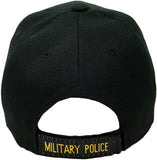 US Military Police Black Adjustable Baseball Hat Cap