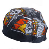 Danbanna Biker Nation Headwrap Doo Rag Skull Cap