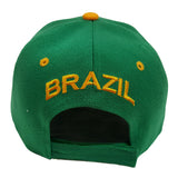 Brazil Baseball Hat Cap (Green/Yellow)