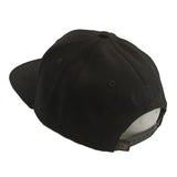California Republic Cali Bear Embroidered Flat Bill Snapback Hat Cap (Black Shadow)