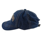 Chicago Classic Vintage Baseball Hat Cap (Blue)