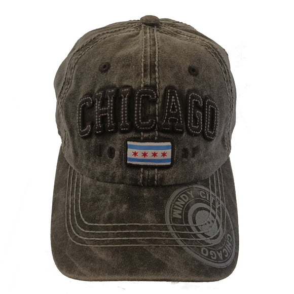Chicago Classic Vintage Baseball Hat Cap (Black) – Hat Crew