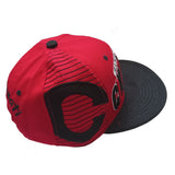Cincinnati City Bold Style Snapback Cap (Red/Black)