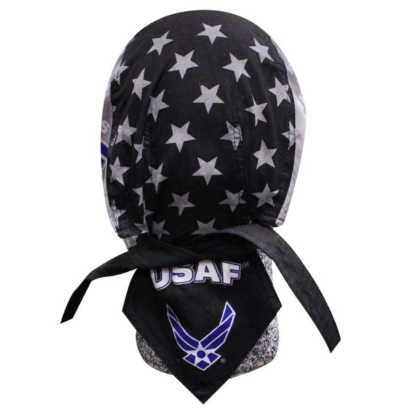 Danbanna Combat Stars Air Force Headwrap Doo Rag Skull Cap