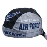 Danbanna Combat Stars Air Force Headwrap Doo Rag Skull Cap