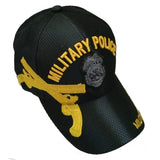 US Military Police Mesh Black Adjustable Baseball Hat Cap