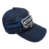 One Way Jesus Christian Baseball Hat Cap (Blue)