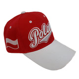 Poland Baseball Hat Cap (Red/White)