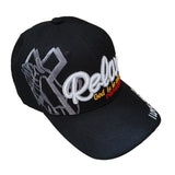 RELAX GOD IS IN CONTROL Christian Baseball Hat Cap (Black)