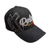 RELAX GOD IS IN CONTROL Christian Baseball Hat Cap (Denim Black)