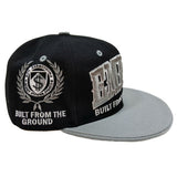 Empire (Built From The Ground) Embroidery Black/Grey Snapback Hat Cap