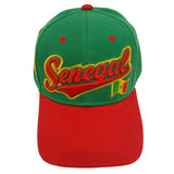 Senegal Baseball Hat Cap (Green/Red)