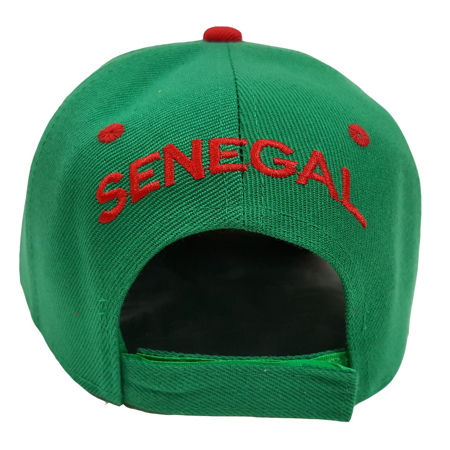 Senegal Baseball Hat Cap (Green/Red) – Hat Crew